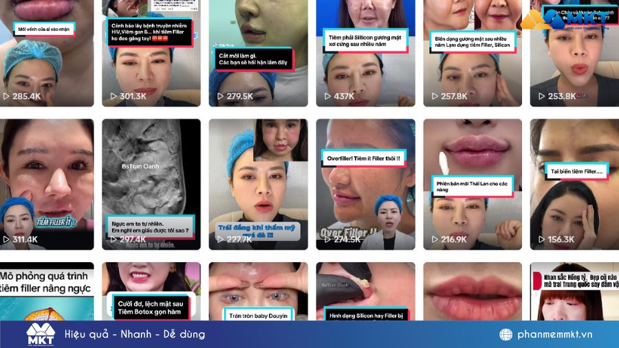 Keeng TikTok BsTran Oanh tăng tương tác vượt trội nhờ sự hỗ trợ của MKT TikPro TikTok Đình Mạnh Phụ Tùng